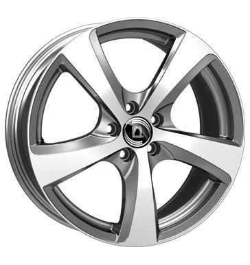 pneumatiky - 8x18 5x108 ET45 Diewe Wheels Vittoria grau / anthrazit platin matt Rdc nprava odpruzen Rfky / Alu opravu pneumatik bocn parapet velkoobchod s pneumatikami