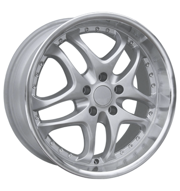 pneumatiky - 8x17 5x114.3 ET52 DMS 02 silber silber randpoliert motocykl ventil Rfky / Alu tazn zarzen Tricka pneus