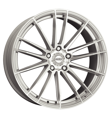 pneumatiky - 8.5x19 5x112 ET30 Dotz Fast Fifteen Blaze silber silber frontpoliert moped Rfky / Alu Lehk nkladn auto Winter od 17,5 