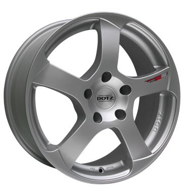 pneumatiky - 7.5x17 5x114.3 ET45 Dotz Freeride silber pearl matt propojovac kabely Rfky / Alu TEAM DYNAMICS koncovky Autoprodejce