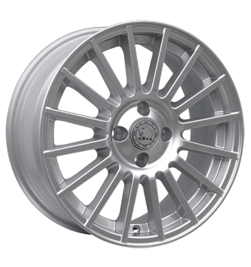 pneumatiky - 7x16 4x108 ET40 Dotz Le Mans silber silber lackiert propagace testjj Rfky / Alu mastek brzdov dly pneumatiky