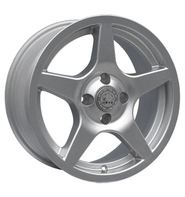 pneumatiky - 6x14 4x108 ET38 Dotz Monza silber silber lackiert designov antny Rfky / Alu Offroad cel rok od 17,5 