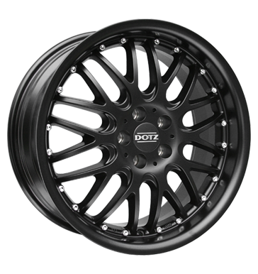 pneumatiky - 8x18 5x120 ET20 Dotz Mugello Dark schwarz black matt Truck cel rok Rfky / Alu kalhoty Momo Autoprodejce