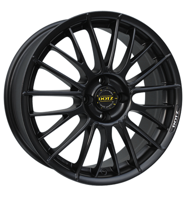 pneumatiky - 8x18 4x108 ET25 Dotz Rapier Dark schwarz black matt Wheelworld Rfky / Alu Zcela specifick dly SCHMIDT pneumatiky