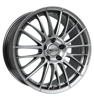 pneumatiky - 8x18 5x110 ET35 Dotz Rapier Shine silber highgloss ADVANTI Rfky / Alu Auto-Tuning + styling Kola / ocel Velkoobchod