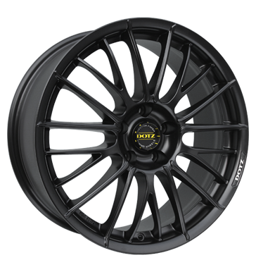 pneumatiky - 8x18 5x112 ET48 Dotz Rapier Dark schwarz black matt Parka Rfky / Alu Barvy a Laky magma Hlinkov disky