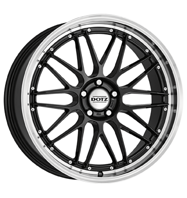 pneumatiky - 7.5x17 5x114.3 ET38 Dotz Revvo dark grau / anthrazit gunmetal polished lip realizovat Rfky / Alu Kola / ocel autodly USA Velkoobchod