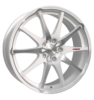 pneumatiky - 7x16 5x112 ET50 Dotz Shuriken White Edit. weiss white polished AUDI Rfky / Alu motec kufr Tray pneu