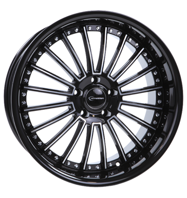 pneumatiky - 8.5x20 5x120 ET15 e-motion Desire Evo schwarz schwarz mit schwarzem Bett Alutec Rfky / Alu motocykl Cross nosic kol pneus