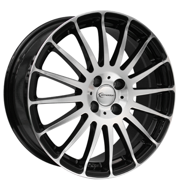 pneumatiky - 7x17 4x100 ET35 e-motion Racing schwarz schwarz frontpoliert peugeot Rfky / Alu PKW lto Vestaven navigacn systmy Autoprodejce