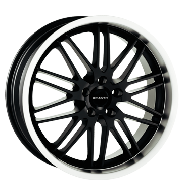 pneumatiky - 8.5x19 5x120 ET50 Ecanto E-112 schwarz schwarz matt Horn poliert Offroad Zimn 17.5 