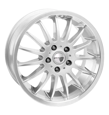 pneumatiky - 7.5x16 5x120 ET15 Ecanto E-163 silber silber Horn poliert SCHMIDT Rfky / Alu Offroad cel rok od 17,5 