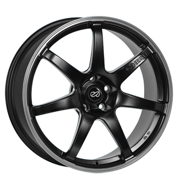 pneumatiky - 8.5x18 5x112 ET50 Enkei Izumo (SC38) schwarz matt black polished lip & millings Hadice / Chafers Rfky / Alu vfuk csti tela pneus