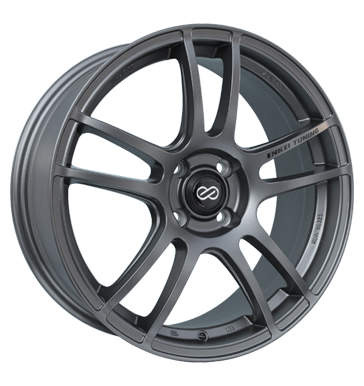 pneumatiky - 7x17 4x100 ET40 Enkei Yamato (SC24) schwarz matt gunmetal viditelnost Rfky / Alu Polo tricka zvedk pneu