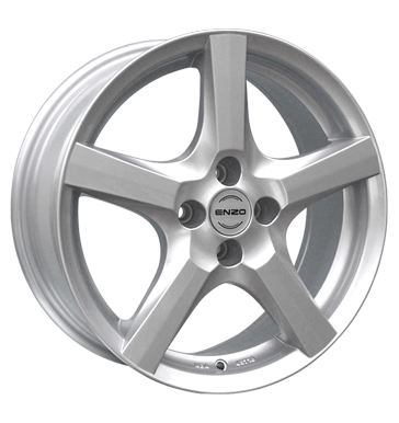 pneumatiky - 6.5x15 4x114.3 ET42 Enzo H silber silber Chafers: Motocykl Rfky / Alu auto dly pneus