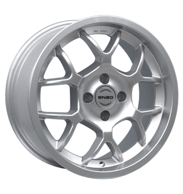 pneumatiky - 7.5x16 4x108 ET35 Enzo Y silber silber lackiert Tomason Rfky / Alu sterac prednho skla motec Hlinkov disky