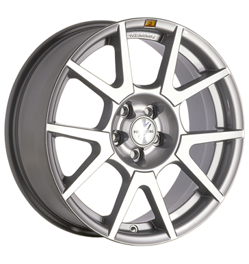 pneumatiky - 7x17 4x98 ET38 Fondmetal 6700 silber silber lackiert KING Rfky / Alu Lehk ventil vozy / vozy mitsubishi Autodlna