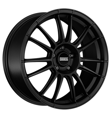 pneumatiky - 7x17 4x108 ET25 Fondmetal 9RR schwarz matt black ventil auta Rfky / Alu magma GMP Italia pneus