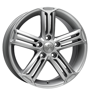 pneumatiky - 7x17 5x112 ET46 Fondmetal MF silber silber PKW lto Rfky / Alu Offroad lto od 17,5 