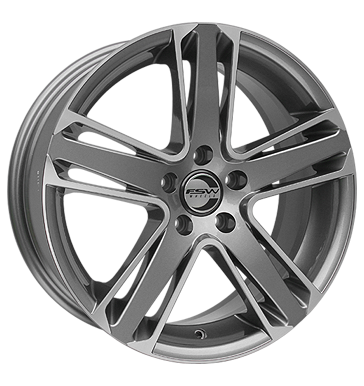 pneumatiky - 8x18 5x112 ET50 FSW Nardo 08 silber titanium glänzend silberpol. zesilovac Rfky / Alu Offroad lto od 17,5 