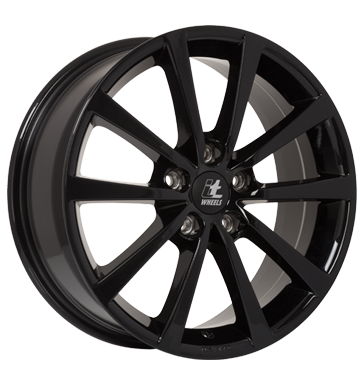 pneumatiky - 6.5x16 5x108 ET50 itWheels Alice schwarz schwarz glänzend Cepice a klobouky Rfky / Alu DOTZ Offroad cel rok pneu b2b