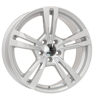 pneumatiky - 7.5x17 5x108 ET45 itWheels Anna silber silber glänzend zemedelsk traktory Rfky / Alu Maxx Kola mikiny Hlinkov disky