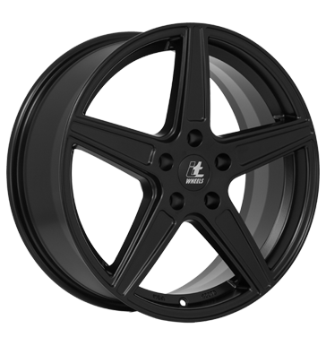 pneumatiky - 7.5x18 5x112 ET40 itWheels Emmanuelle schwarz matt black Motorsport Rfky / Alu tazn zarzen hardtops trhovisko