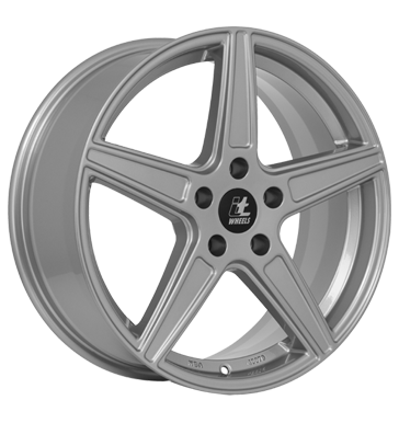 pneumatiky - 7.5x18 5x112 ET35 itWheels Emmanuelle silber silver painted dly Rfky / Alu centrovn mikiny disky