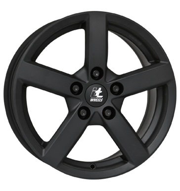 pneumatiky - 7.5x18 5x112 ET44 itWheels Eros schwarz schwarz matt replika Rfky / Alu Pridat Felgenschloss ABSENCE Autodlna