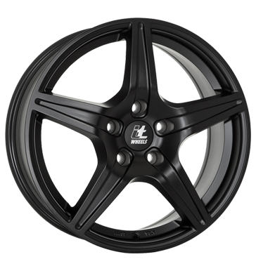 pneumatiky - 7.5x17 5x120 ET35 itWheels Gabriella schwarz matt black Borbet Rfky / Alu Alutec Zvedac pomucky + dolaru velkoobchod s pneumatikami