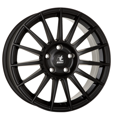 pneumatiky - 7.5x17 5x112 ET35 itWheels Sofia schwarz schwarz matt Zimn pln kola Steel Rfky / Alu snehov retezy AUDI pneu