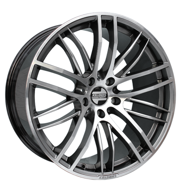 pneumatiky - 9.5x19 5x120 ET35 Kelleners Berlin grau / anthrazit graphitsilber poliert nemrznouc smes Rfky / Alu Felgenschlsser Offroad All Terrain Velkoobchod