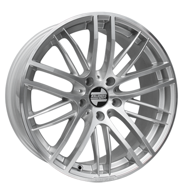 pneumatiky - 9.5x19 5x120 ET35 Kelleners Berlin silber platinsilber poliert Auto sklo Tool Rfky / Alu Breyton kmh-Wheels pneu b2b