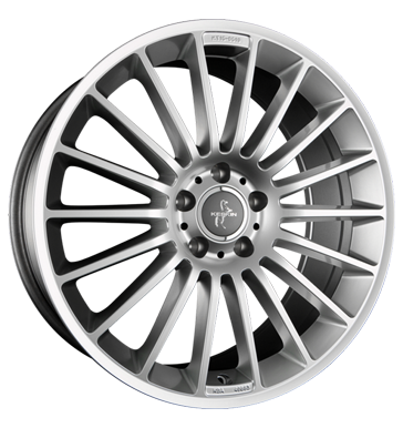 pneumatiky - 9.5x19 5x112 ET30 Keskin KT15 Speed silber light hyper Offroad lto od 17,5 