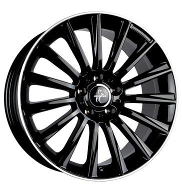 pneumatiky - 8x18 5x112 ET45 Keskin KT18 Turbo schwarz black lip polish Offroad All Terrain Rfky / Alu magma Inspekcn balky + stavebnice Prodejce pneumatk