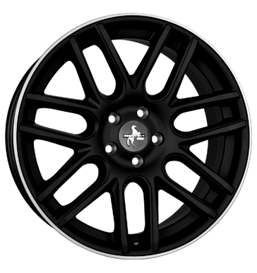 pneumatiky - 8.5x20 5x120 ET18 Keskin KT14 Concave schwarz mattschwarz Zimn kompletn kolo-ALU Rfky / Alu Moped a mopedu dly Offroad All Terrain trziste