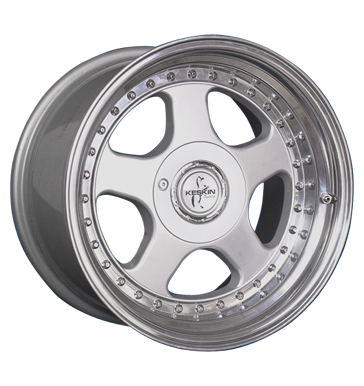 pneumatiky - 8.5x18 5x112 ET15 Keskin KT1 Klassik silber silber poliert PONGRATZ Rfky / Alu Lorinser motocykl Cross b2b pneu