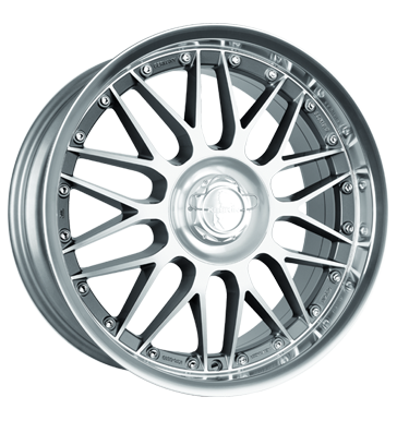 pneumatiky - 8.5x19 5x108 ET40 Keskin KT4 New Racer silber palladium front polish Offroad cel rok Rfky / Alu Rucn merc prstroje + test kalhoty trziste