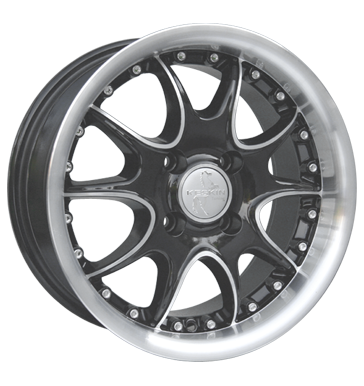 pneumatiky - 7x15 5x100 ET25 Keskin KT8 Solaris schwarz schwarz poliert DOTZ Rfky / Alu Standardn In-autodoplnky Offroad cel rok od 17,5 