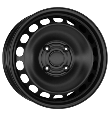 pneumatiky - 5.5x15 4x114.3 ET40 Kronprinz Stahl schwarz schwarz lackiert Ovldn rdiov dlkov Kola / ocel csti tela vozk trziste