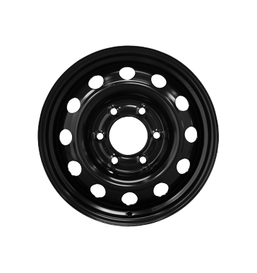pneumatiky - 6.5x16 6x139.7 ET46 Kronprinz Stahl schwarz schwarz lackiert kompletnch systmu Kola / ocel VOLKSWAGEN mastek pneus
