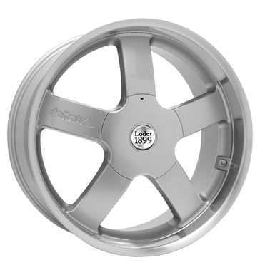 pneumatiky - 10x20 6x139.7 ET35 Loder 1899 Elements IV silber silber Zimn kompletn kolo-ALU Rfky / Alu Wheelworld Momo Hlinkov disky