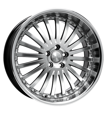 pneumatiky - 9.5x20 5x120 ET40 MAK Arena silber hyper silver mirror lip zvedk Rfky / Alu Truck lto od 17,5 