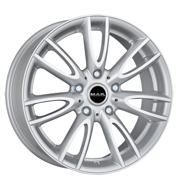 pneumatiky - 5.5x15 5x112 ET46 MAK Jackie W silber silver mikiny Rfky / Alu Lehk nkladn automobil v zime BRABUS Autodlna