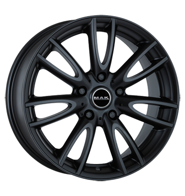 pneumatiky - 7x18 5x112 ET54 MAK Jackie W schwarz mat black Binno Rfky / Alu hardtops Utesnen u. Lepidla Autoprodejce