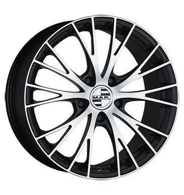 pneumatiky - 11x20 5x130 ET68 MAK Rennen schwarz ice black Offroad letn Rfky / Alu nstroj ventil VOLKSWAGEN trhovisko