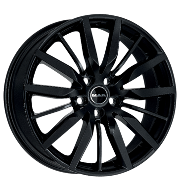 pneumatiky - 9.5x20 5x112 ET33 MAK Barbury schwarz gloss black Tricka Rfky / Alu kapuce lift prslusenstv Hlinkov disky