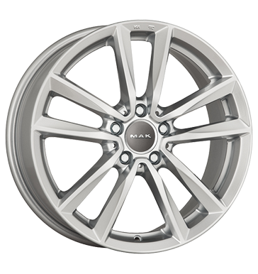 pneumatiky - 7.5x18 5x112 ET52 MAK Bremen silber silver Lackierwerkzeuge Rfky / Alu hyundai Wheelworld pneumatiky