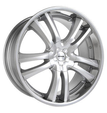 pneumatiky - 9x20 6x114.3 ET30 MAK Canyon silber hyper silver steel lip Lehk nkladn auto lto od 17,5 