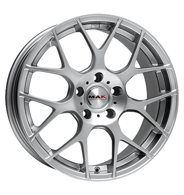 pneumatiky - 8.5x19 5x114.3 ET40 MAK DTM-One silber hyper silver rucn vozk Rfky / Alu SCHMIDT Polo tricka trhovisko